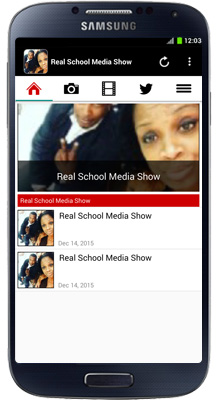 Real School Media Show Android App