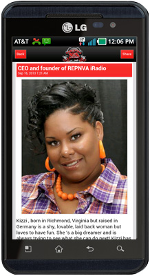 REPNVA iRadio Android App