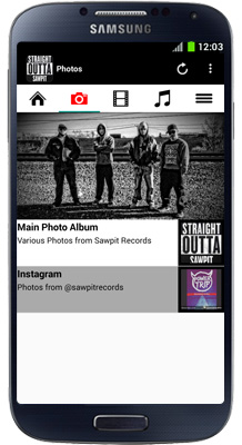 Sawpit Records Android App