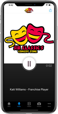 Sir Classic's Comedy Zone iPhone App