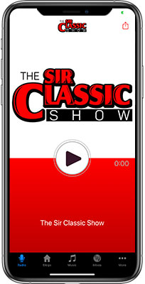 The Sir Classic Show iPhone App