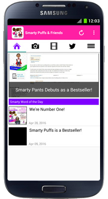 Smarty Puffs & Friends Android App