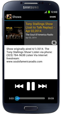 Soul of America Radio Android App