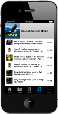 Soul of America Radio iPhone App