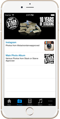 Stack or Starve Approved iPhone App