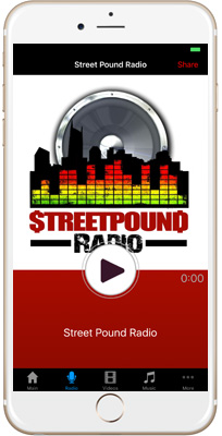 Street Pound Radio iPhone App
