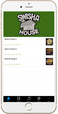 SWISHAHOUSE iPhone App