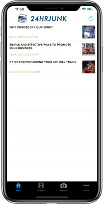 24hrjunk iPhone App