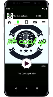 The Cook Up Radio Android App