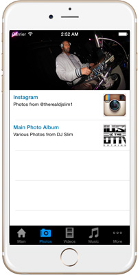 DJ Slim iPhone App