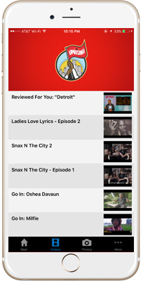 TheUprising.TV iPhone App