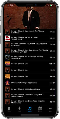 The Vibe Radio iPhone App