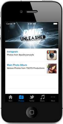 TSOTS Productions iPhone App