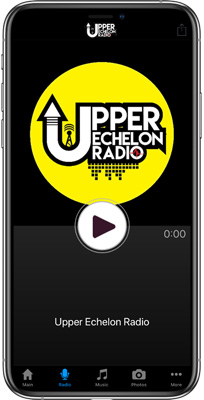 Upper Echelon Radio iPhone App