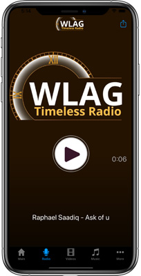 WLAG Timeless Radio iPhone App