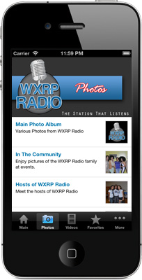 WXRP Radio iPhone App