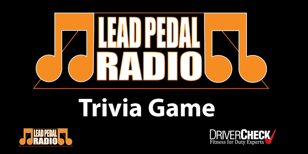 Lead Pedal Trivia Resumes Jan 2nd