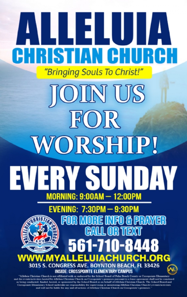 Come Worship with us.