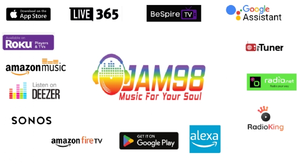 There Are So Many Ways To Get Your Favorite Jams...JAM98 Music For Your Soul