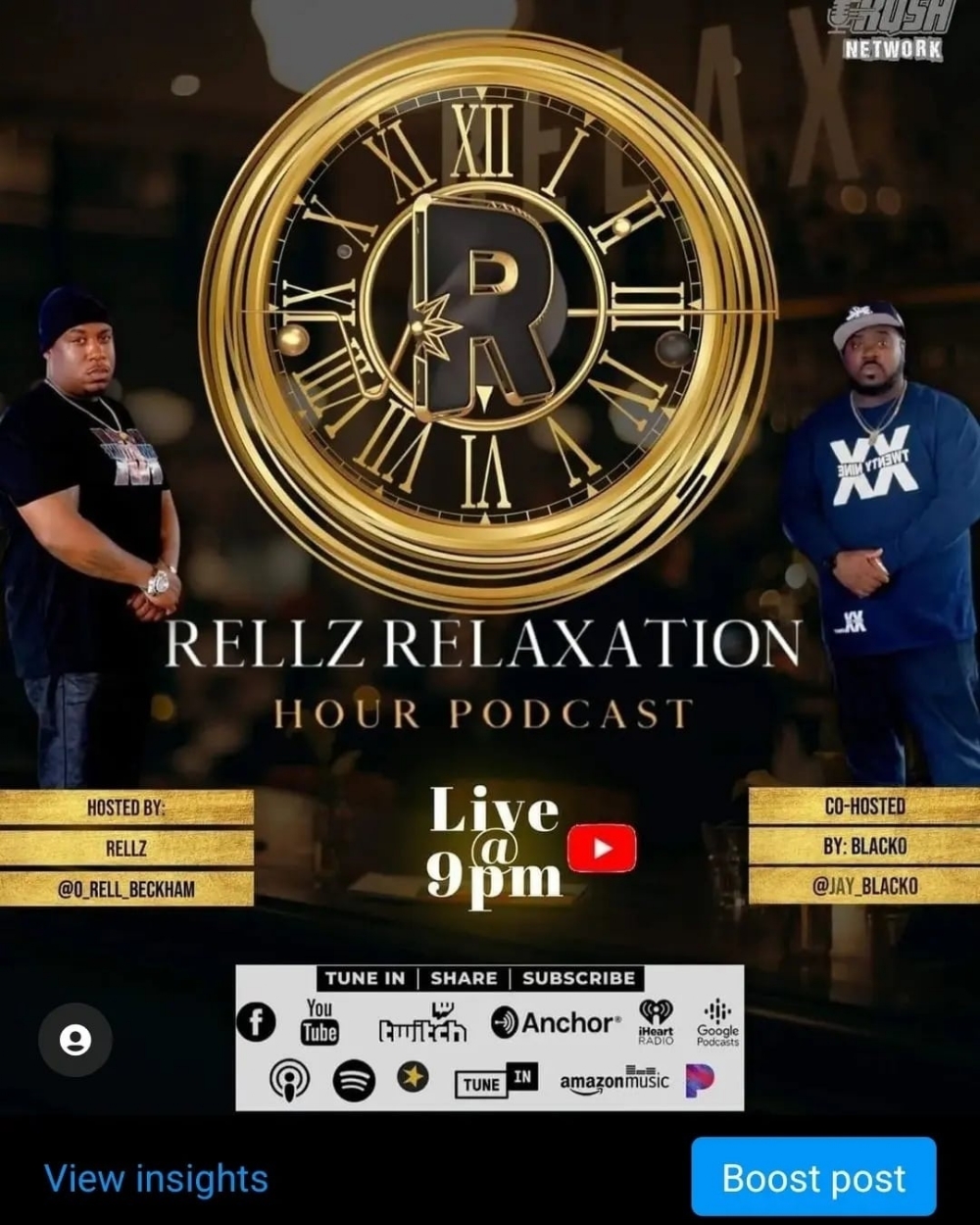 The Relaxation Hour Tonight At 9