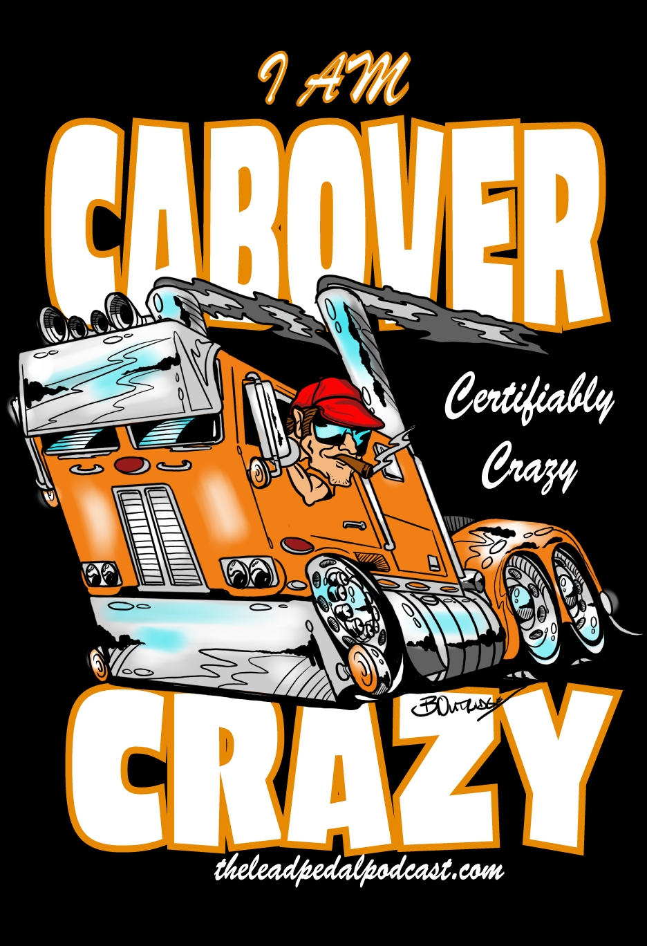 Lead Pedal Media Launches New Shirt Design For Cabover Lovers