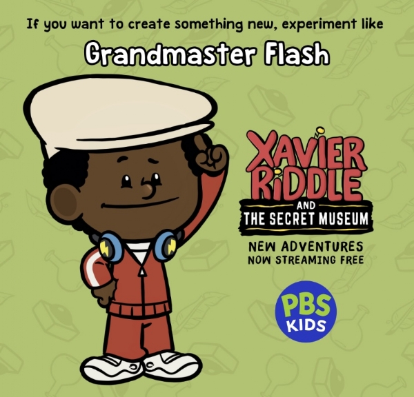 XAVIER RIDDLE & THE SECRET MUSEUM!  @pbskids @djflash4eva