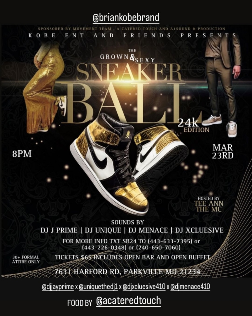 March 23rd Sneaker Ball