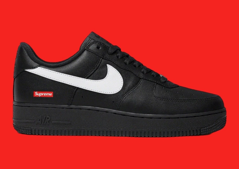 Supreme Dropping A Nike Air Force 1 Low In "Black/White"