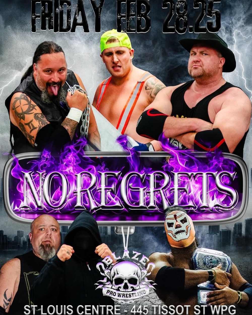 @blazeprowrestling Show  announcement for this year along with a new home!