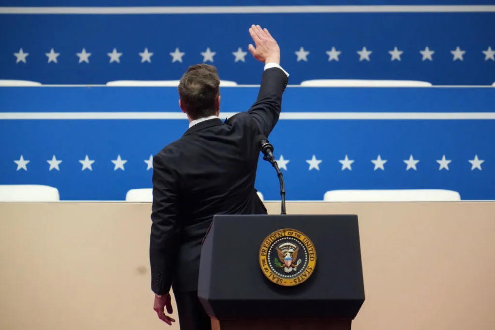 Nazi Salute User Elon Musk Reportedly Getting An Office In The White House, X Says That's Definitely