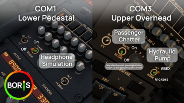 Experience True 737NG Immersion with Boris Audio Works' PMDG 737NG Sound Set!