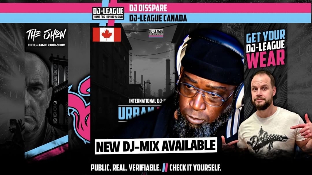 • @djleague.network ?? DJ Disspare - Urban Nation #3 ??