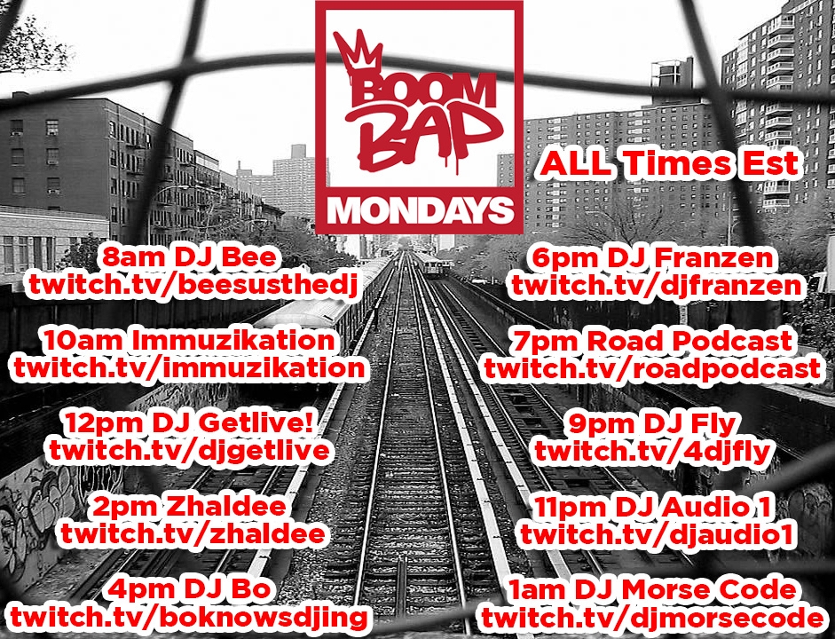 #BoomBapMondays On Today's #FreshStart 8a ET