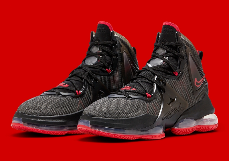 Nike LeBron 19 "Bred" Gets A New Release Date Official Photos