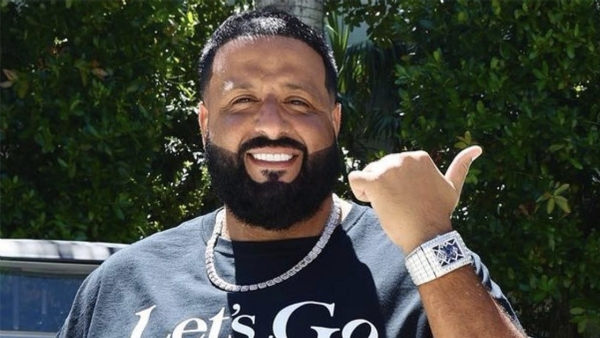 DJ KHALED BLESSES FAN WHO CAMPED OUTSIDE HIS SNEAKER STORE SINCE EARLY HOURS