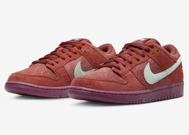 Nike SB Dunk Low "Mystic Red" Official Photos