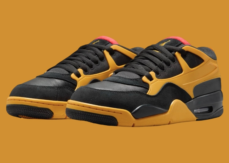 This Air Jordan 4 RM Goes Black And Yellow New "Bruce Lee" Colorway