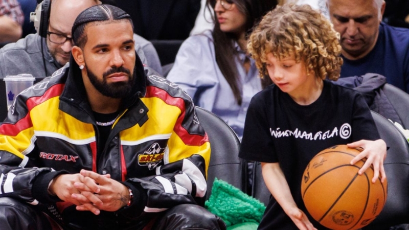 Drake's Celebration Of Son's Birthday Captured In Candid Video