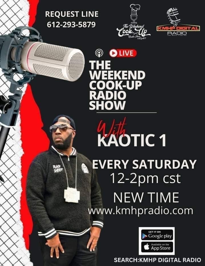 The Weekend Cook Up Is On Air Now