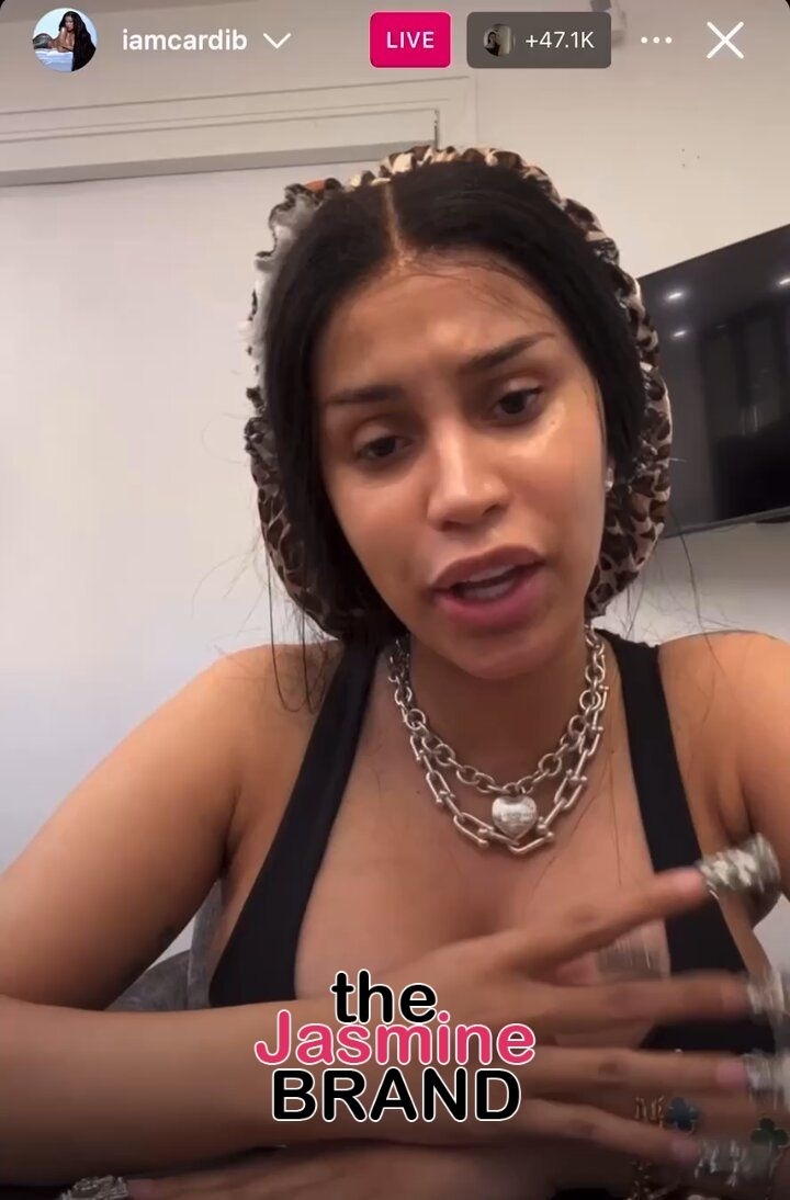 Cardi B Goes Off After Prankster Makes False Child Protective Service Report About Her Abusing Her C
