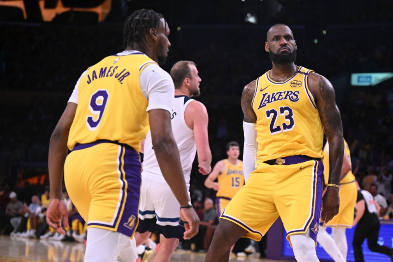 LeBron James Hazes 'Rook' Bronny Jr. In New Nike Ad Ahead Of Their History-Making Father-Son Debut
