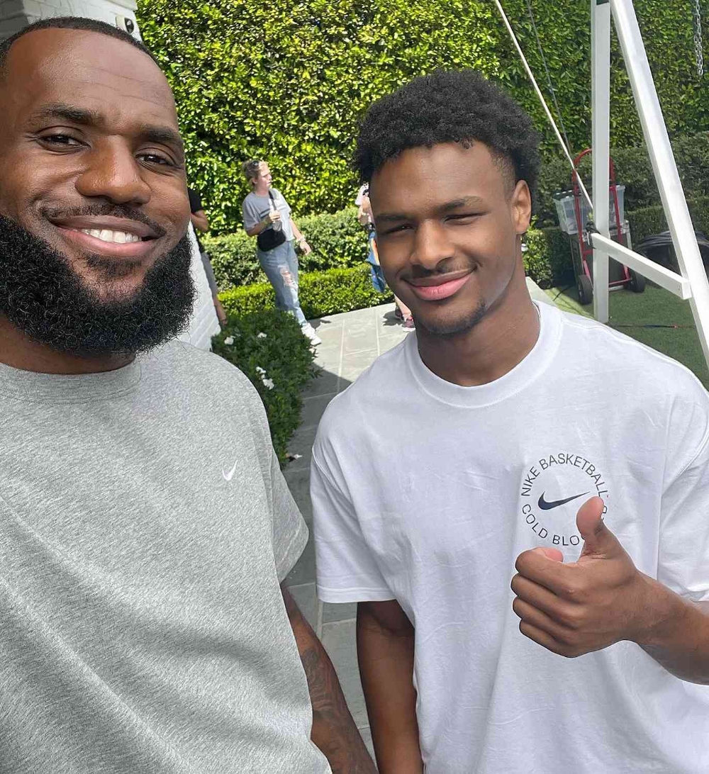 LeBron James & Son Bronny Sued Over 2022 Car Crash