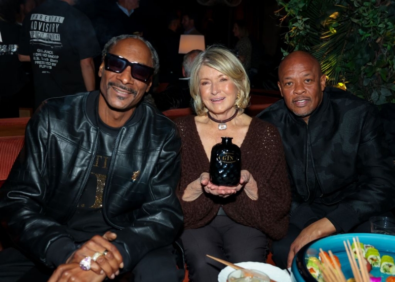 Nuthin' But A G.I.N. Thang: Snoop Dogg & Dr. Dre Celebrate Launch Of Ultra-Premium Gin At Glitzy NYC
