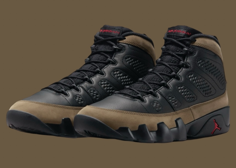 A Slightly Earlier Release Date For The Air Jordan 9 "Olive"