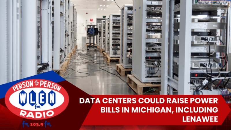 Data centers could raise power bills in Michigan, including Lenawee