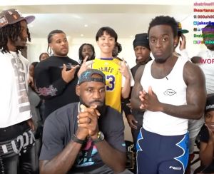 LeBron James Chop Off Kai Cenat's Locs After Historic Twitch Milestone Of 1M Subs!!