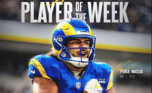 Rams' Puka Nacua, Eagles' Quinyon Mitchell, Bears' Josh Blackwell Named NFC Players of the Week