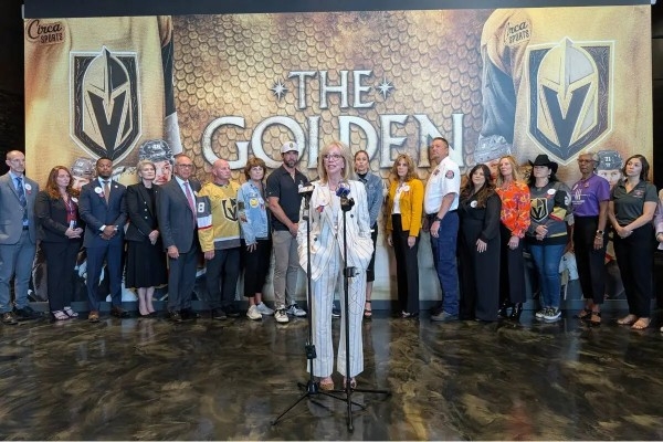 Golden Knights Donate One Million Dollars to Forever One Memorial Honoring Route 91 Victims