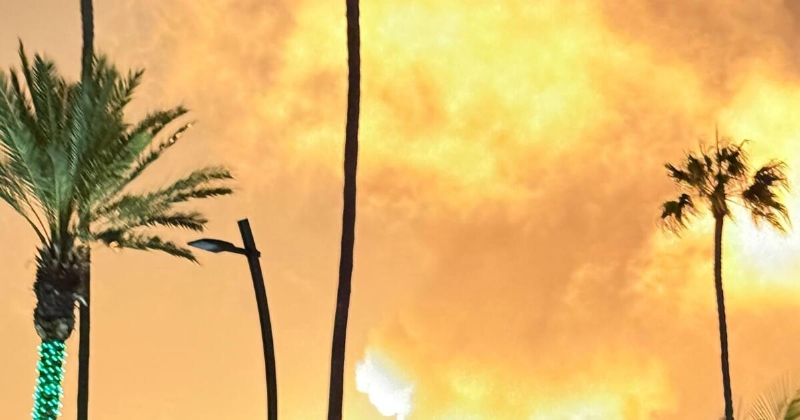 Massive fire breaks out at refinery in El Segundo