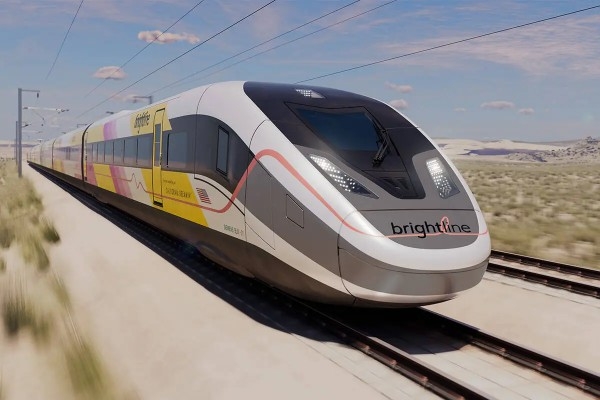 Brightline West High Speed Rail Cost Jumps to 21 Billion for Las Vegas to California Route